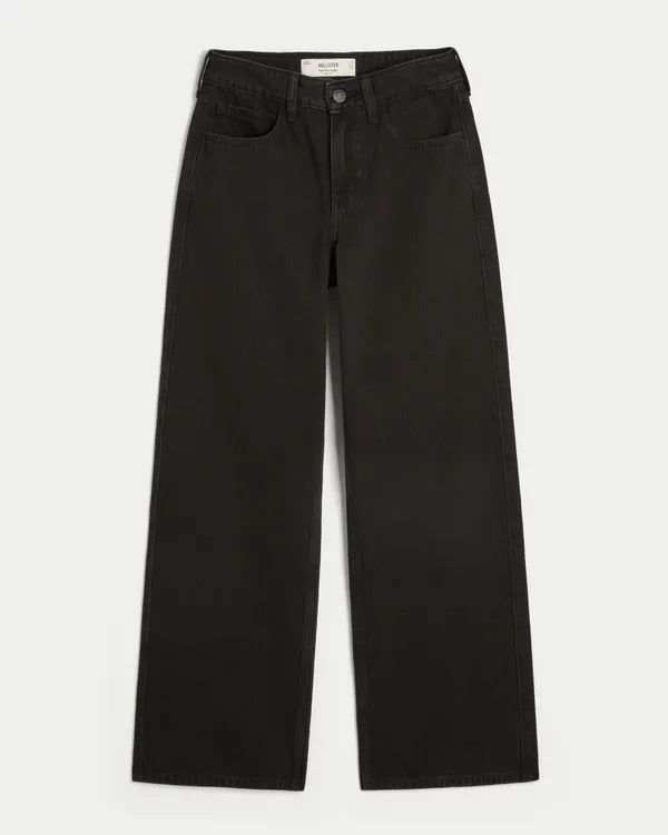 High-Rise Baggy Jeans