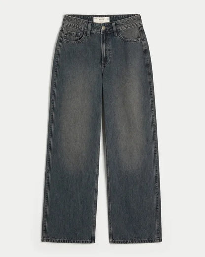 Curvy High-Rise Baggy Jeans