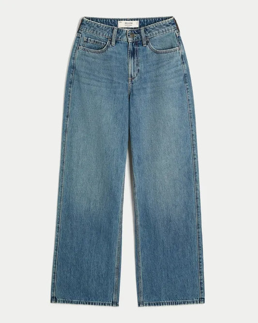 Curvy High-Rise Baggy Jeans
