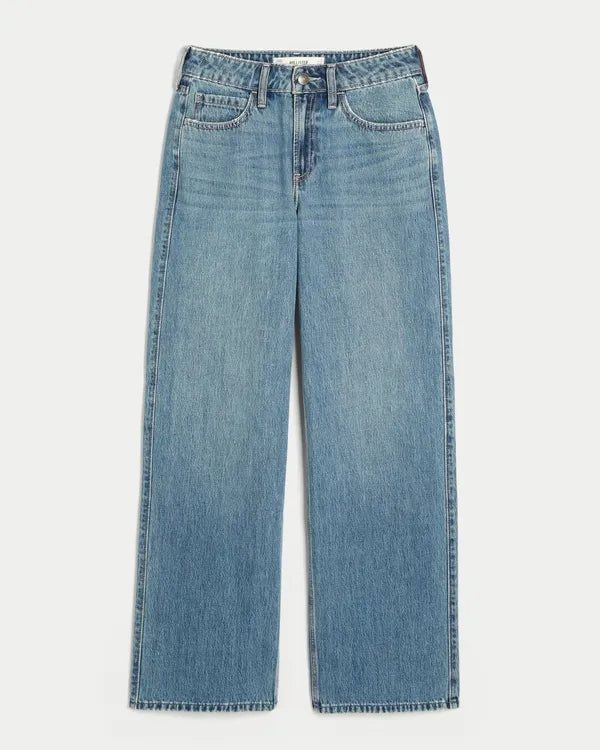 High-Rise Baggy Jeans