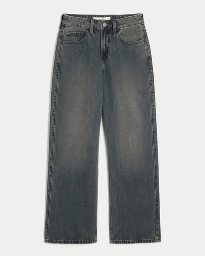 High-Rise Baggy Jeans