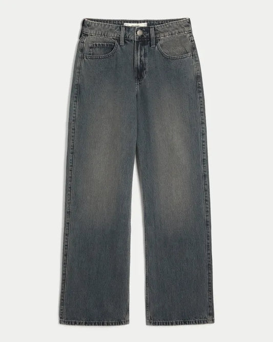 High-Rise Baggy Jeans