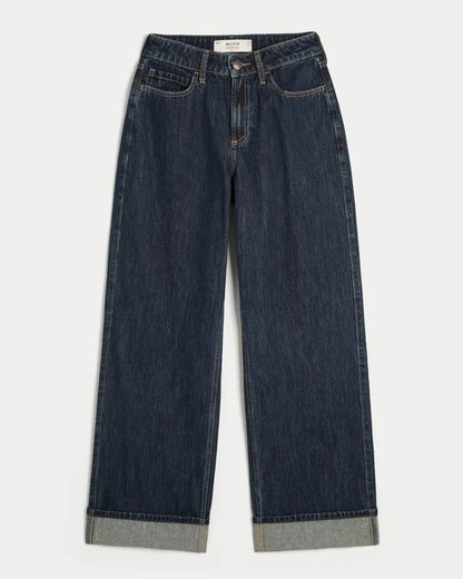 Curvy High-Rise Baggy Jeans
