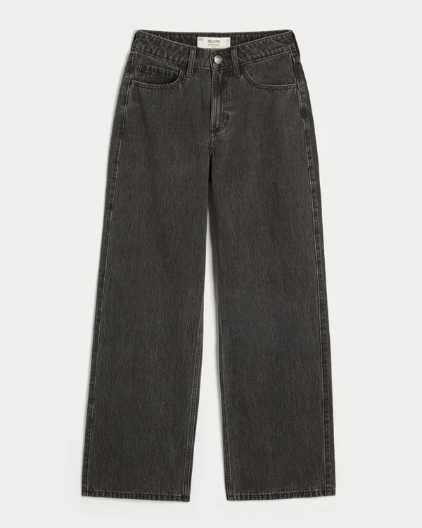High-Rise Baggy Jeans