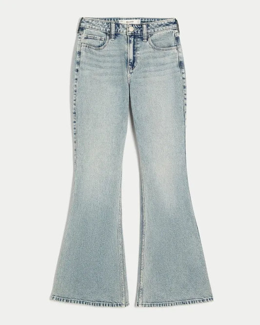High-Rise Flare Jeans