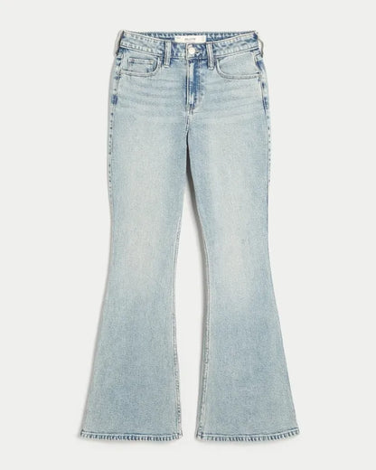 Curvy High-Rise Flare Jeans