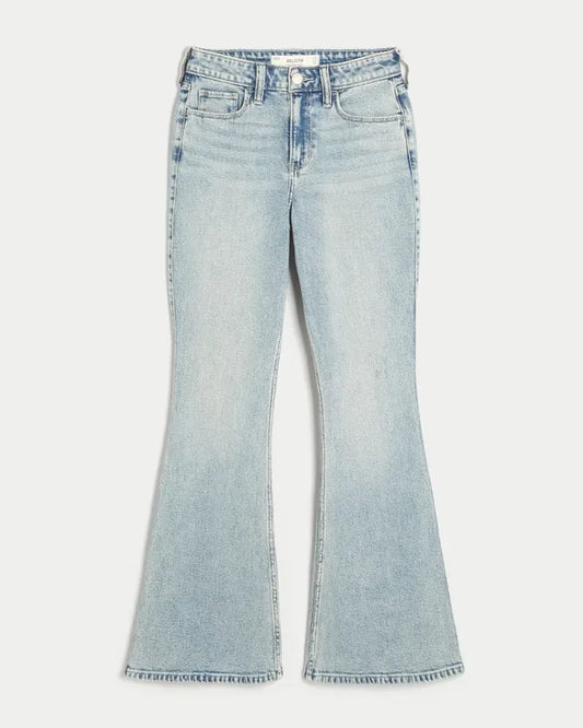 Curvy High-Rise Flare Jeans