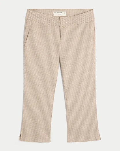Low-Rise Capri Pants