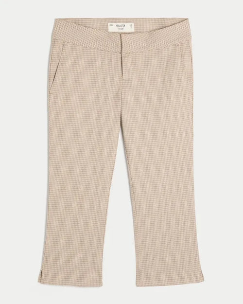 Low-Rise Capri Pants