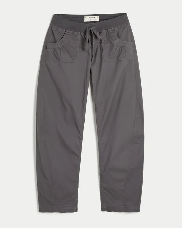 Hollister Remi Ultra Low-Rise Barrel Pants