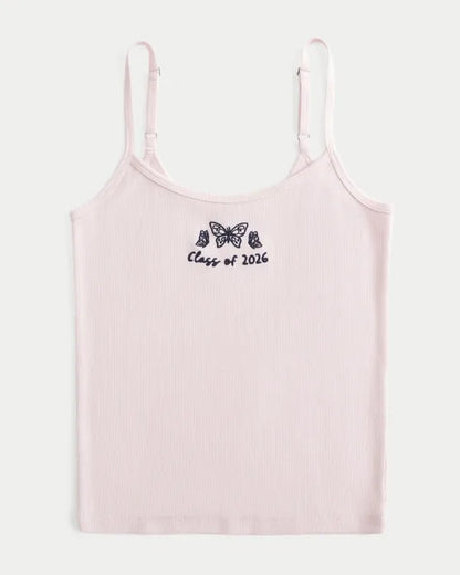 Class of 2026 Graphic Rib Cami