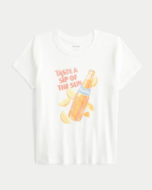 Cotton Fanta Graphic Baby Tee