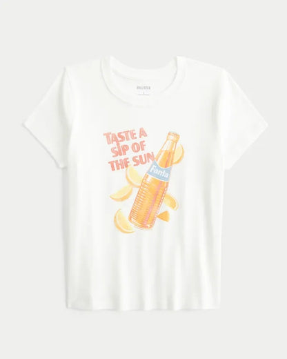 Cotton Fanta Graphic Baby Tee