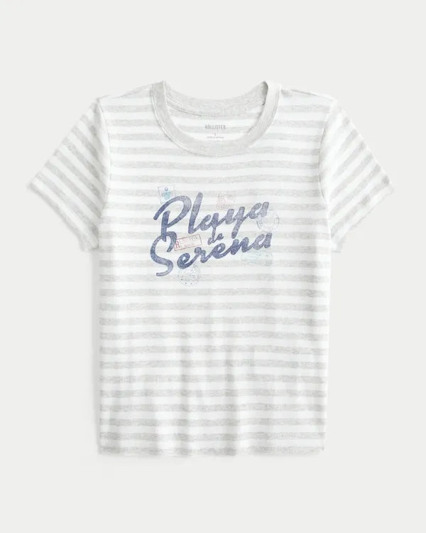 Cotton Playa de Serena Graphic Baby Tee