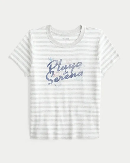Cotton Playa de Serena Graphic Baby Tee