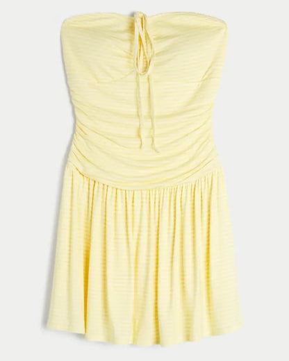Knit Halter Mini Dress