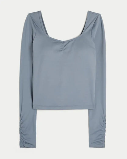 Gilly Hicks Active Recharge Cinch Sweetheart Top